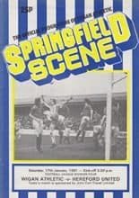 Wigan Athletic v Hereford United 17-Jan-1981