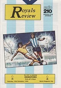 Reading v Hereford United 07-Dec-1985
