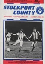 Stockport County v Hereford United 01-Nov-1982