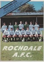Rochdale v Hereford United 20-Feb-1988
