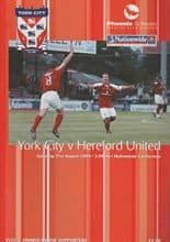 York City v Hereford United 21-Aug-2004