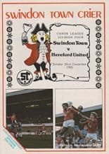 Swindon Town v Hereford United 22-Dec-1985