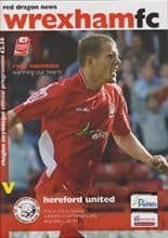 Wrexham v Hereford United 24-Sep-2006