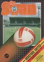 Swansea City v Hereford United 02-Sep-1986