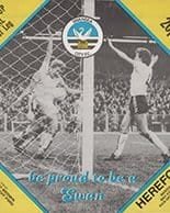 Swansea City v Hereford United 04-May-1981