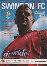 Swindon Town v Hereford United 08-Dec-2001