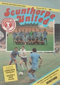 Scunthorpe United v Hereford United 08-Apr-1983