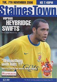 Staines Town v Heybridge Swifts 07-Nov-2006