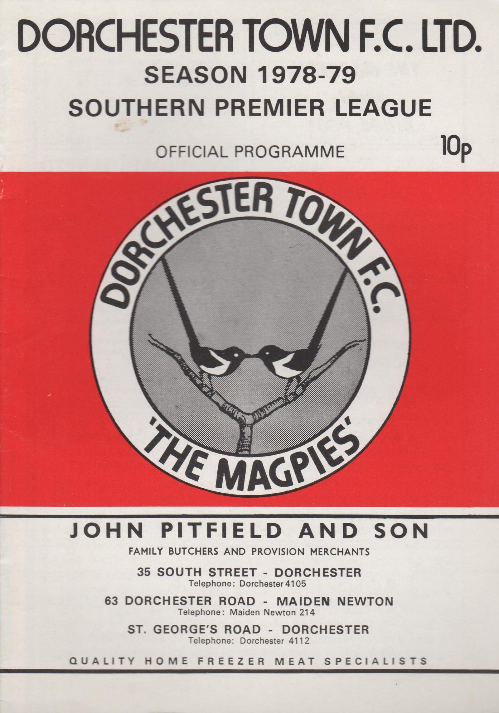 Dorchester Town v Hillingdon Borough 13-Feb-1979