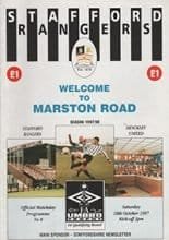 Stafford Rangers v Hinckley United 18-Oct-1997