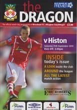 Wrexham v Histon 25-Sep-2010