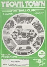 Yeovil Town v Hitchin Town 07-Feb-1987