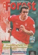 Nottingham Forest v Huddersfield Town 13-Dec-2000