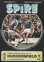 Chesterfield v Huddersfield Town 12-Dec-1981