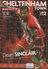 Cheltenham Town v Huddersfield Town 22-Dec-2007