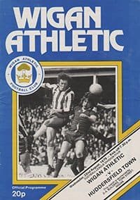 Wigan Athletic v Huddersfield Town 22-Aug-1979