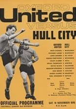 Oxford United v Hull City 14-Nov-1970
