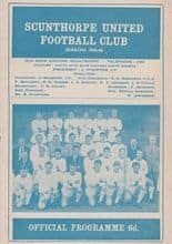 Scunthorpe United v Hull City 29-Jan-1966
