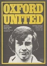 Oxford United v Hull City 19-Jan-1974