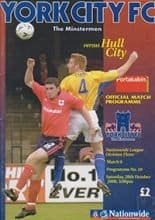 York City v Hull City 28-Oct-2000