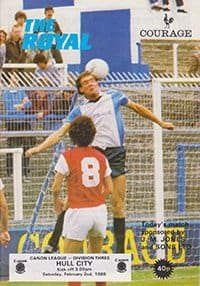 Reading v Hull City 02-Feb-1985