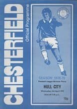 Chesterfield v Hull City 04-Apr-1979