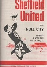 Sheffield United v Hull City 08-Apr-1969