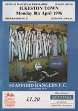 Stafford Rangers v Ilkeston Town 08-Apr-1996