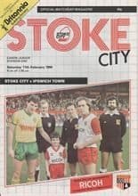 Stoke City v Ipswich Town 11-Feb-1984