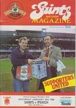Southampton v Ipswich Town 18-Jan-1986