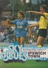 Coventry City v Ipswich Town 01-Oct-1983