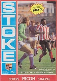 Stoke City v Ipswich Town 22-Jan-1983