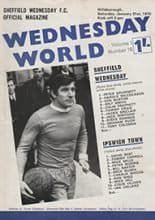 Sheffield Wednesday v Ipswich Town 31-Jan-1970