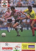 Southampton v Ipswich Town 05-Jan-1991