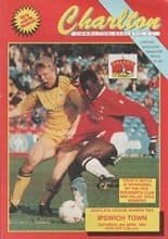 Charlton Athletic v Ipswich Town 06-Apr-1991