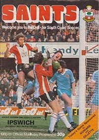 Southampton v Ipswich Town 08-Nov-1980