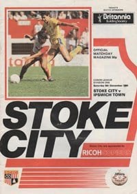 Stoke City v Ipswich Town 08-Dec-1984