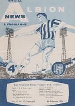 West Bromwich Albion v Ipswich Town 08-Feb-1964