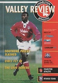 Charlton Athletic v Ipswich Town 09-Dec-1995