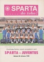 Sparta Prague v Juventus 20-Mar-1985