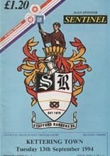 Stafford Rangers v Kettering Town 13-Sep-1994