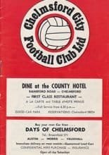 Chelmsford City v Kettering Town 22-Jan-1972