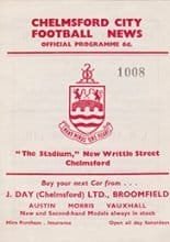 Chelmsford City v Kettering Town 23-Mar-1963