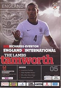 Tamworth v Kidderminster Harriers 17-Sep-2013