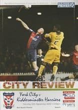 York City v Kidderminster Harriers 26-Sep-2009