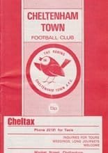 Cheltenham Town v Kings Lynn 21-Dec-1974