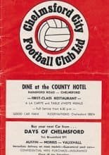 Chelmsford City v Kings Lynn 07-Nov-1970
