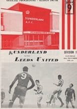 Sunderland v Leeds United 16-Dec-1967
