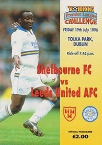 Shelbourne v Leeds United 19-Jul-1996