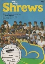 Shrewsbury Town v Leeds United 01-Oct-1983